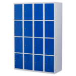 Vierdelige lockerkast 16 deurs