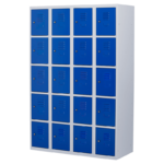 Vierdelige lockerkast 20 deurs