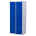 Tweedelige brede lockerkast 2 deurs