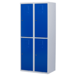 Brede lockerkast 4 deurs