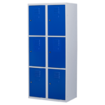 Brede lockerkast 6 deurs