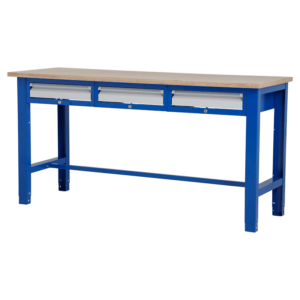 XL Werktafel - laden - 176.5x62x85-90 cm