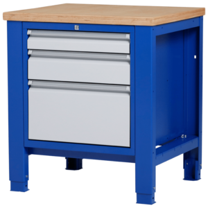 Premium Werkbank met laden - 80x70x85-90 cm