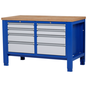 Premium Medium Werkbank met laden - 140x70x85-90 cm