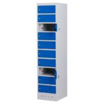 Laptop locker - 10 deuren met stopcontact