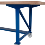 Inpaktafel op wielen