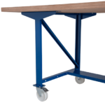 Inpaktafel op wielen