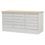 MTF-303 houten werkblad - grijs