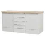 MTF-304 houten werkblad - grijs