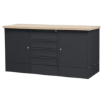 Modulaire werkbank - 4 laden en 2 deuren