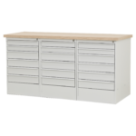 MTF-306 houten werkblad grijs