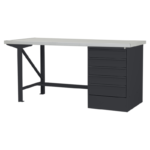 MTF-503 met ligger staal Zwart