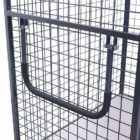 ESD legbordwagen vast gelast met deuren - 1.115 x 730 x 1.810 mm