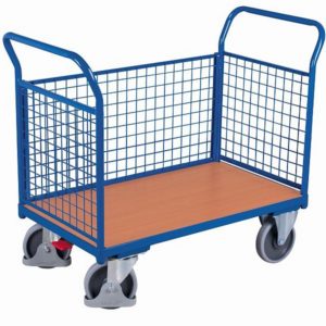 Driewandige trolley met draad - 1.040 x 500 x 975 mm