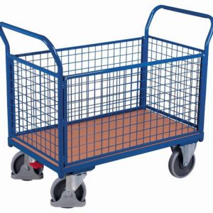 Vierwandige trolley met draad - 1.040 x 500 x 975 mm