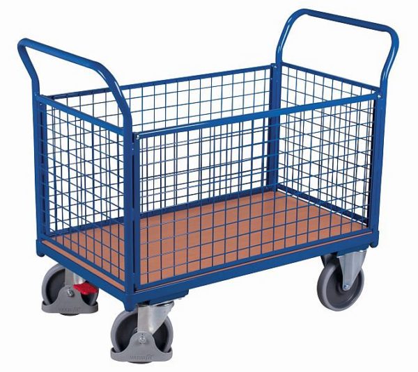 Vierwandige trolley met draad - 1.040 x 500 x 975 mm